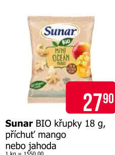 Křupky bio Sunar