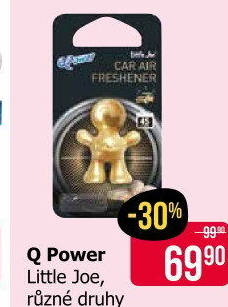 Osvěžovač vzduchu do auta Little Joe Q Power