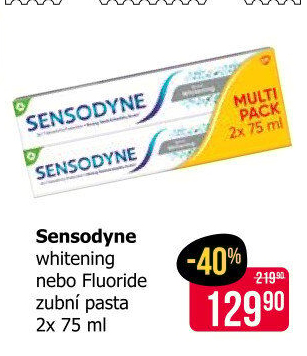 Pasta na zuby Fluoride Sensodyne