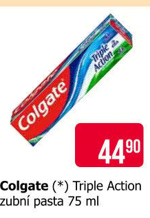Pasta na zuby Triple Action Colgate
