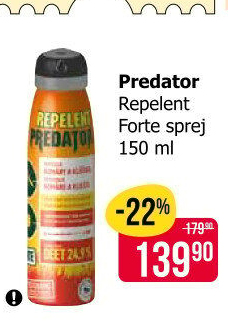 Repelent ve spreji Forte Predator Leroy