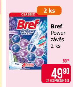 WC blok tuhý Power Aktiv Bref
