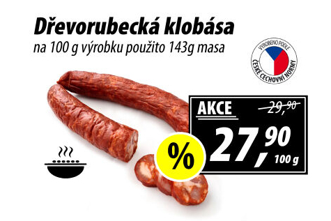 Dřevorubecká klobása