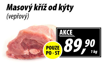 Masový kříž od kýty vepřový
