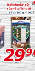 Balkánský sýr Madeta