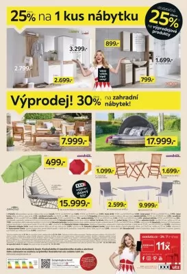 akční leták XXXLutz 10.6.2024-23.6.2024