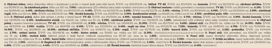 KOMODA POD TELEVIZI