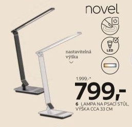 SVÍTIDLO NA PSACÍ STŮL
