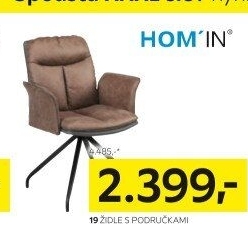 ŽIDLE S PODRUČKAMI