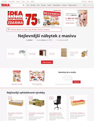 akční leták IDEA nábytek 11.6.2024-17.6.2024