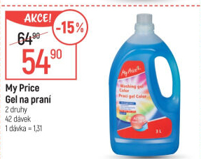 Prací gel My Price