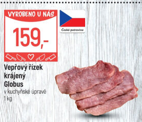 Řízky vepřové Globus
