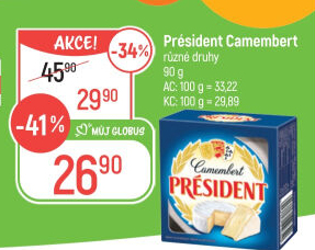 Sýr Camembert Président