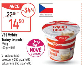 Tvaroh tučný Váš Výběr