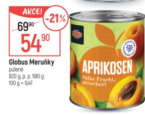Kompot Meruňky Globus