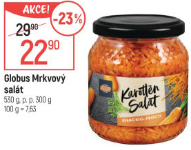Mrkvový salát Globus