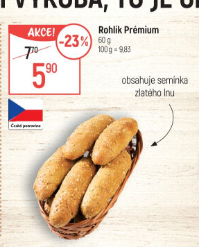 Rohlík Prémium