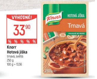 Jíška hotová Knorr