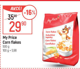 Lupínky cornflakes My Price