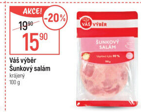 Salám šunkový Váš Výběr