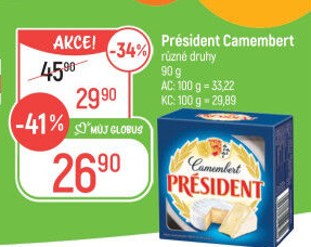 Sýr Camembert Président