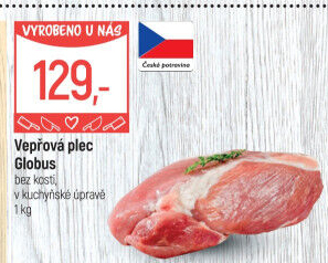 Vepřová plec bez kosti Globus