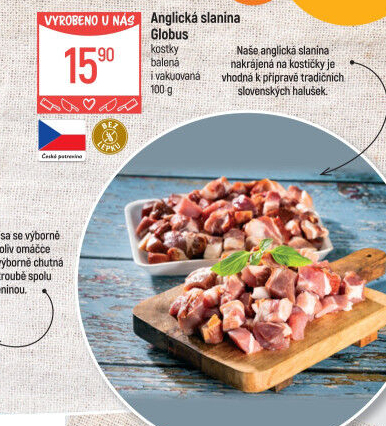 Anglická slanina Globus