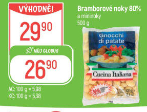 Noky bramborové Cucina Italiana