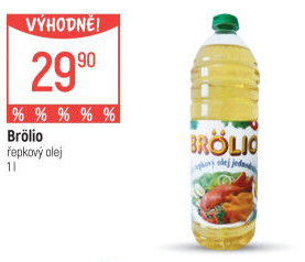 Řepkový olej Brölio