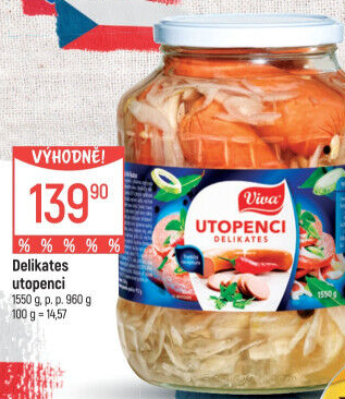 Utopenci delikates Viva