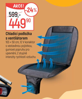 Chladicí podložka do auta
