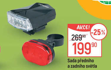 Cyklo sada světel