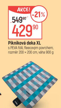 Pikniková deka Yate