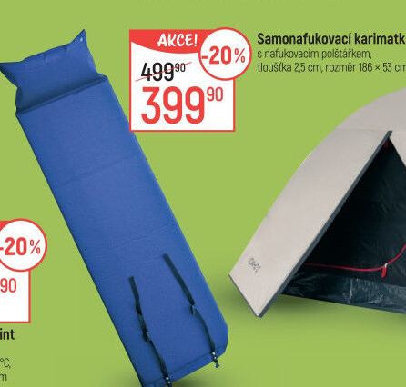 Samonafukovací karimatka