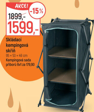 Skládací kempingová skříň Camp Active