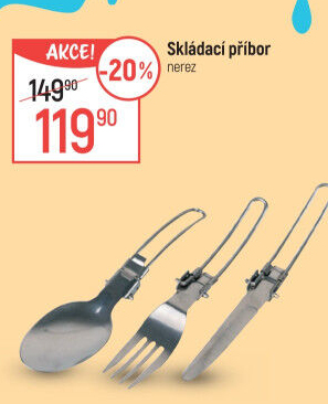 Skládací příbor Yate