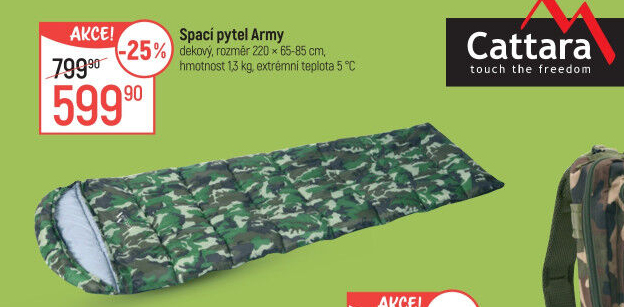 Spací pytel Cattara