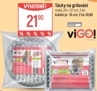 Tácky grilovací Vigo
