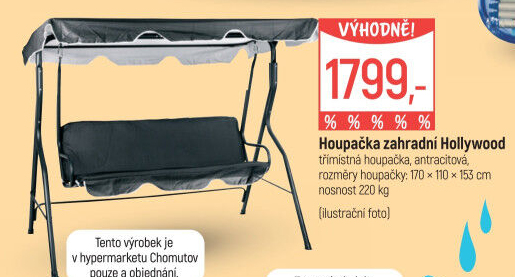 Zahradní houpačka Hollywood