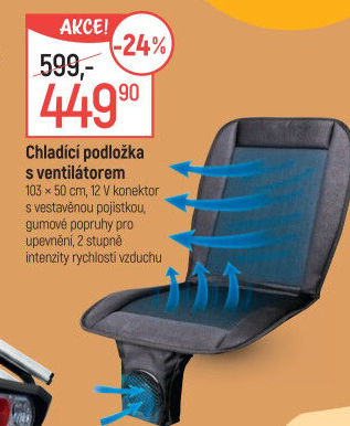 Chladicí podložka do auta