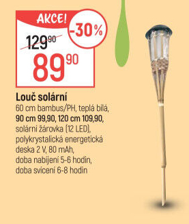 Louč solární