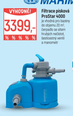 Písková filtrace ProStar 4000 Marimex