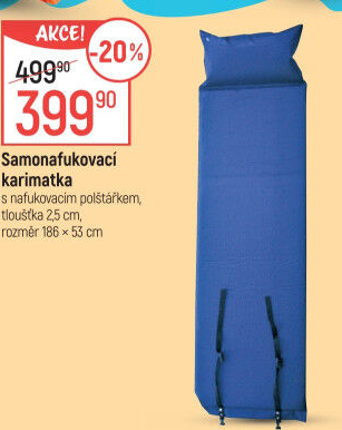Samonafukovací karimatka