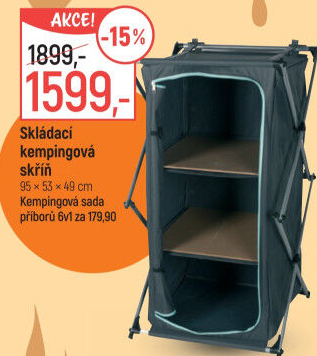 Skládací kempingová skříň Camp Active