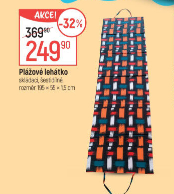 Skládací lehátko