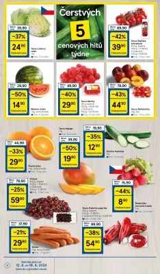 akční leták Tesco 12.6.2024-18.6.2024