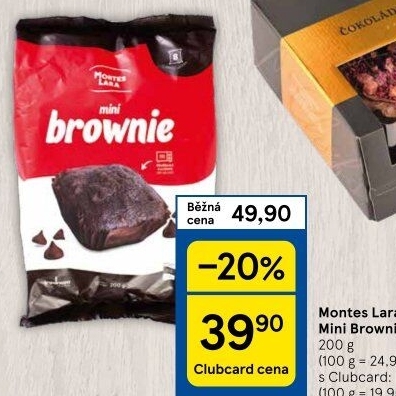 Brownie mini Montes Lara