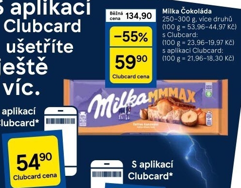 Čokoláda Milka