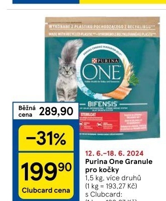 Granule pro kočky One Purina