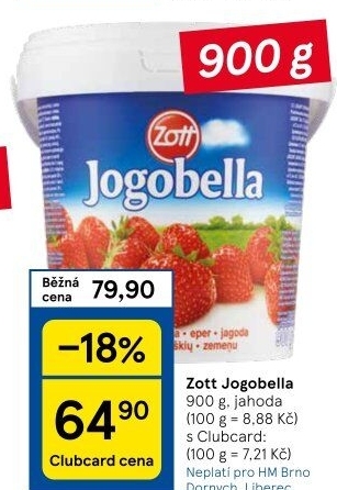 Jogurt Jogobella Zott